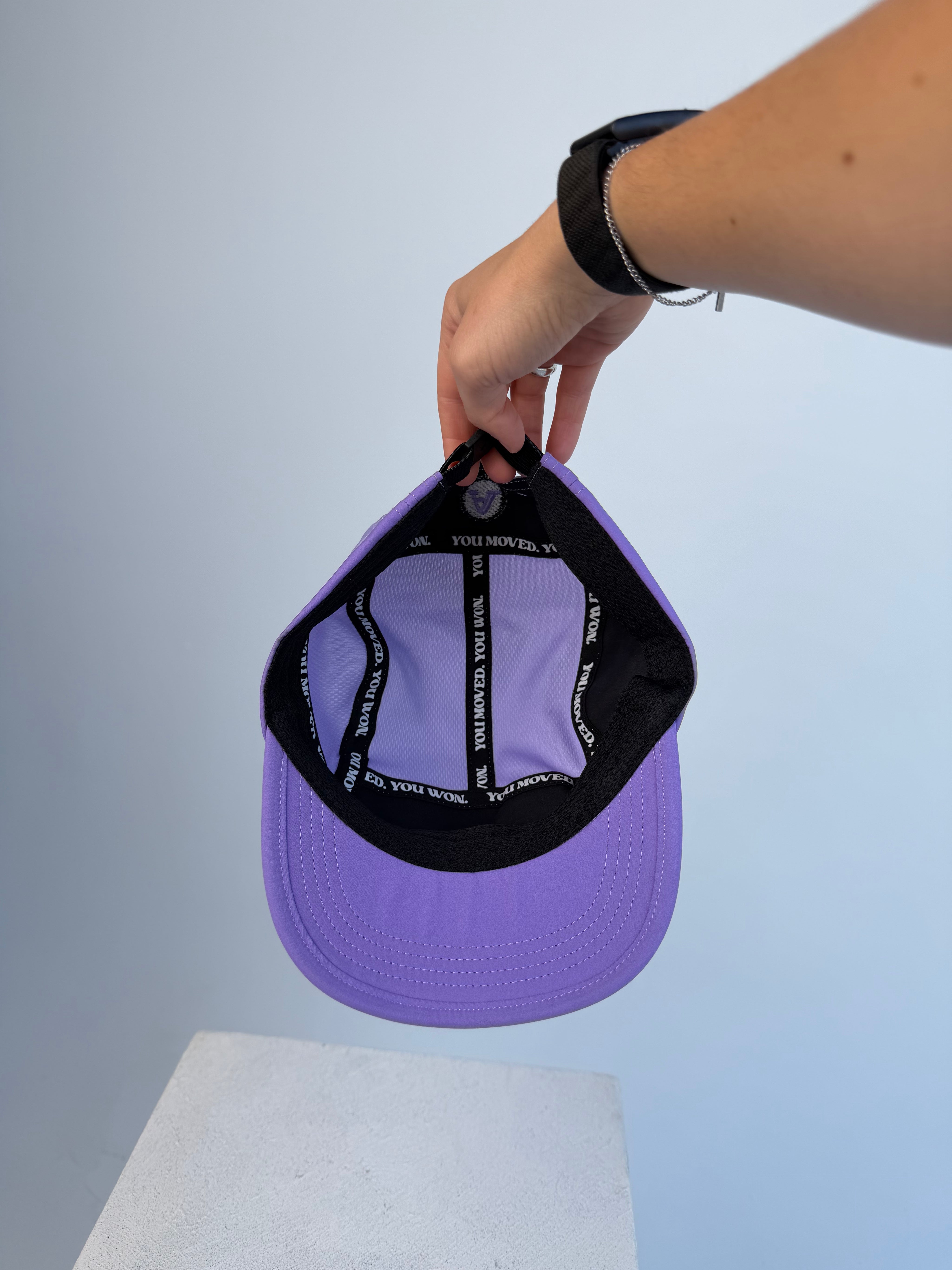 5-Panel Running Cap: Lilac
